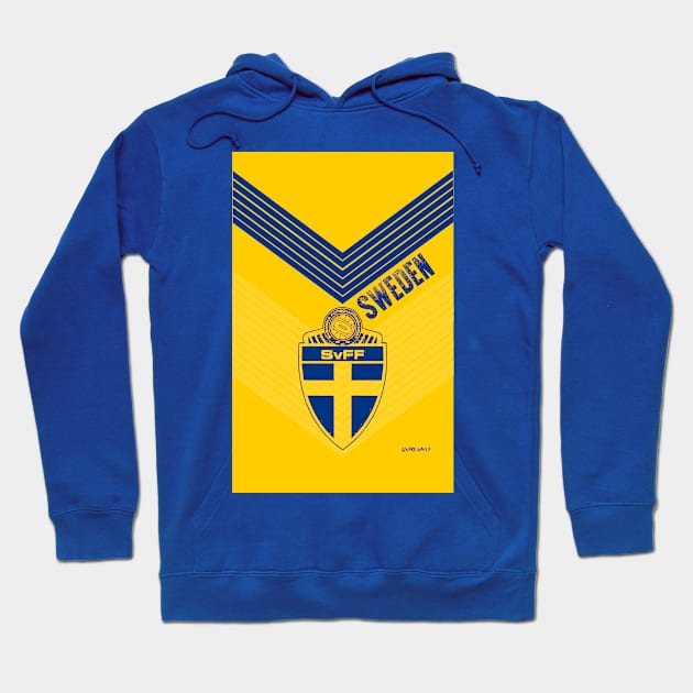 Sweden Hoodie by GenaroW